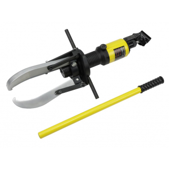 Extractor de rodamientos hidráulico de 10 toneladas con válvulas de seguridad y anillo de bloqueo, Waryński