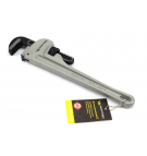 Rohrzange amerikanischer Typ 12" Aluminiumgriff verstärkte Backen CrMo max. Durchmesser Waryński