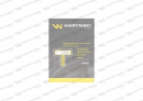 Rubber hammer black recoilless 680 g fiberglass handle Waryński