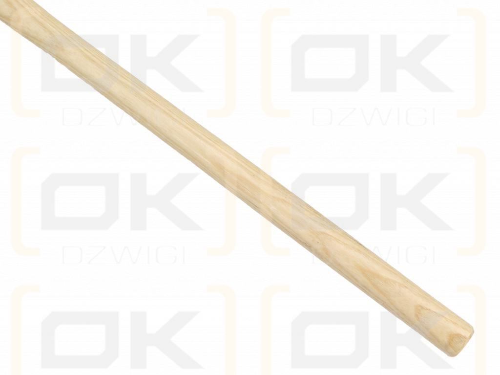 3 kg heavy carpenter's hammer with wooden handle, for construction workshop work, Waryński