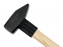 3 kg heavy carpenter's hammer with wooden handle, for construction workshop work, Waryński