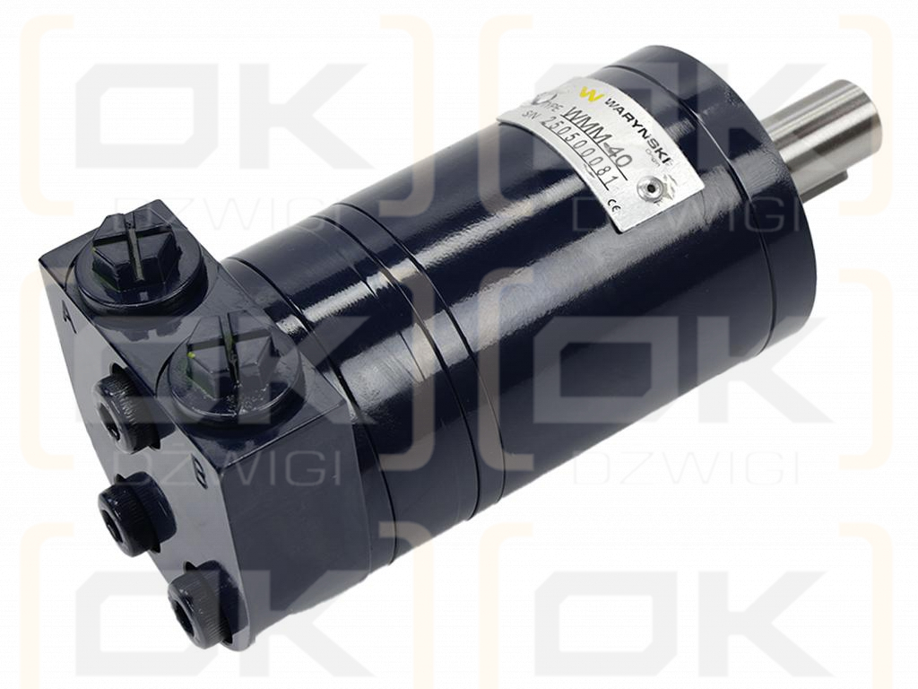 Орбитальный гидромотор WMM 40 см3/об (90 бар / макс.140 бар) Waryński