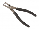 Circlip pliers, 170mm internal bent with internal spring, Waryński