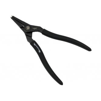 Alicates especiales para anillos elásticos, 228 mm exterior recto 9", para trabajos mecánicos, Waryński
