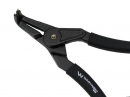 Specialized snap ring pliers, 228 mm external bent 9", for mechanical work, Waryński