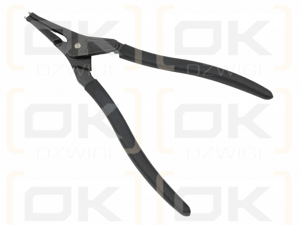 Specialized snap ring pliers, 305 mm external straight 12", for mechanical work, Waryński