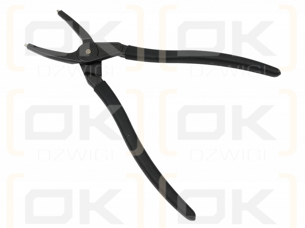 Specialized snap ring pliers, 305 mm internal straight 12", for mechanical work, Waryński