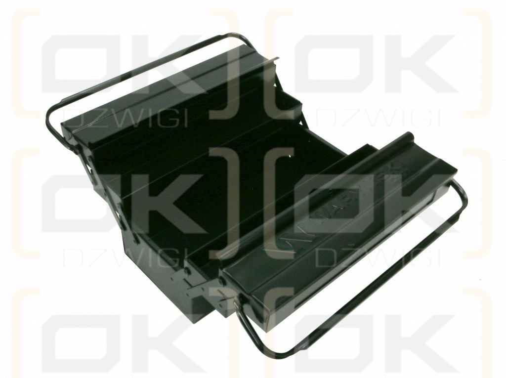 Skrzynka narzędziowa 5 dzielna 430mm Waryński