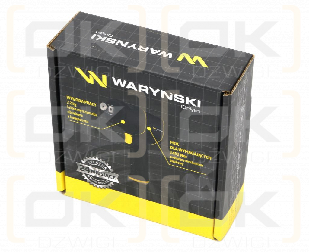 Klucz udarowy 3/4 kompozytowa obudowa 1491 Nm Waryński