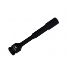 Schlagschrauber-Steckschlüssel 1/2", Sechskant, schlank, Durchgangsloch, aus 13 mm CrMo-Stahl, Länge 150 mm, verwendet in der Mechanik für Schlagschrauber, Waryński