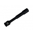 Schlagschrauber-Steckschlüssel 1/2", schlanker Sechskant-Durchgangsloch aus 15 mm CrMo-Stahl, Länge 150 mm, wird in der Mechanik für Schlagschrauber verwendet, Waryński