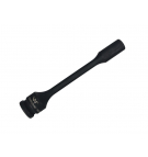 Schlagschrauber-Steckschlüssel 1/2", schlanker Sechskant-Stahl 10 mm, Länge 150 mm, verwendet in der Mechanik für Schlagschrauber, Waryński