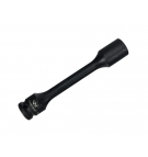 Schlagschrauber-Steckschlüssel 1/2", schlanker Sechskant-CrMo-Stahl 17 mm, Länge 150 mm, verwendet in der Mechanik für Schlagschrauber, Waryński