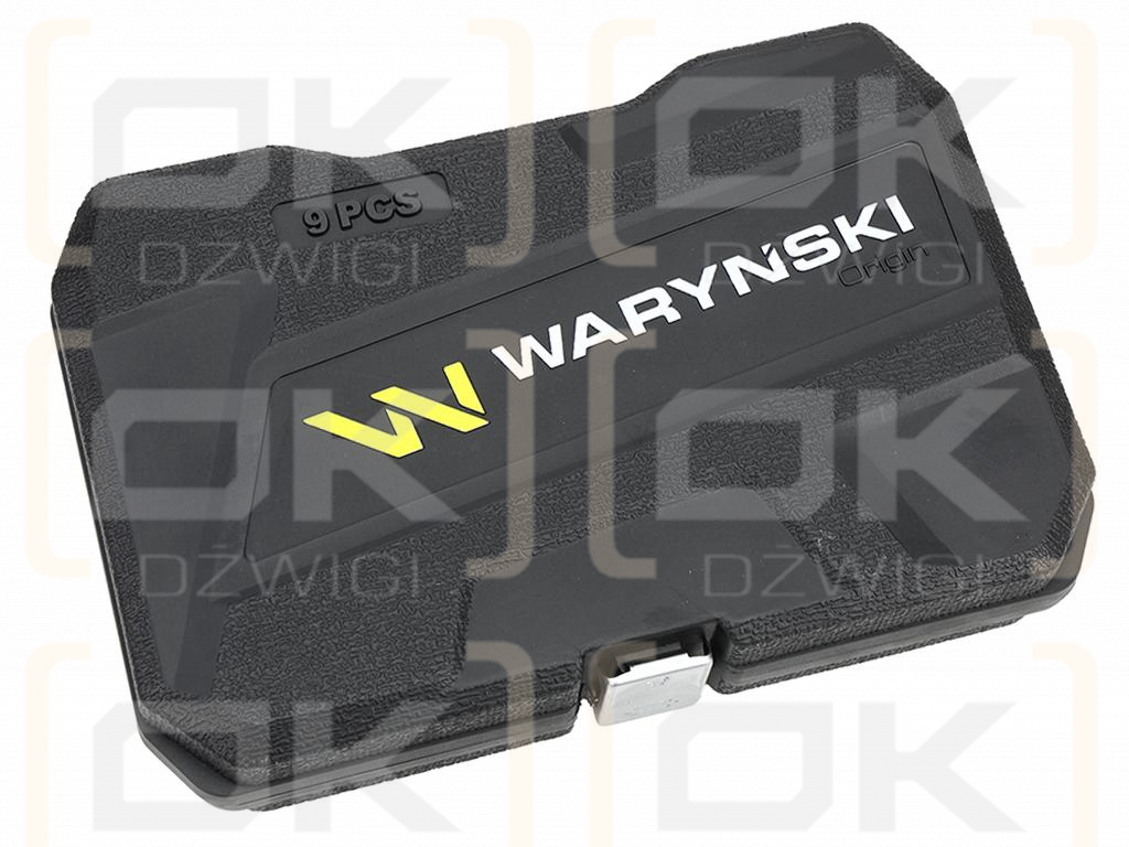 Zestaw nasadek udarowych 1/2 imbusowych ze stali CrMo H4-H19 HEX 9 el Waryński