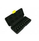 Zestaw nasadek udarowych 1/2 typu SPLINE  9 el  Waryński