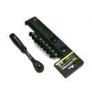 Zestaw L nasadek 3/8  6 7 8 9 10 11 12 13 mm z grzechotką  Waryński