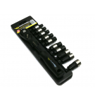 Zestaw L nasadek 1/2 z grzechotką   8 9 10  11 12 13 14 15 16 17 mm  11 el Waryński