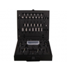 Zestaw nasadek w kasecie metalowej 68 el. Waryński