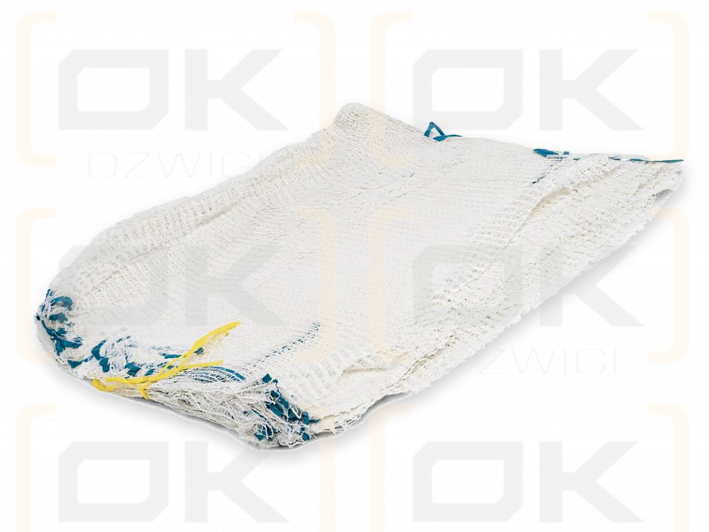 Worek raszlowy 10-15kg z zaciągiem biały ( opakowanie zawiera 100 szt.)