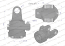Sprzęgło na kołek wału Seria 3R 1700Nm - 27x75 - 1 3/8 Z6 WARYŃSKI