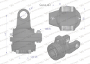 Sprzęgło na kołek wału Seria 4R 1900Nm - 27x82 - 1 3/8 Z6 WARYŃSKI