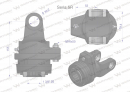 Sprzęgło na kołek wału Seria 5R 2200Nm - 30x80 - 1 3/8 Z6 WARYŃSKI