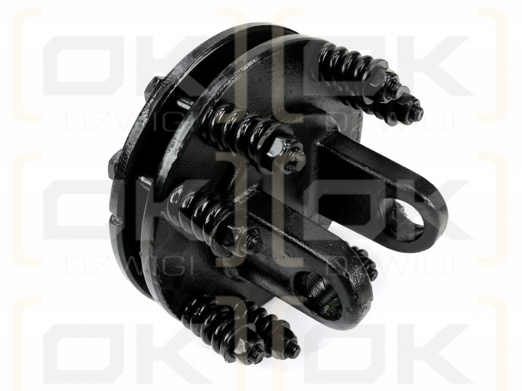 Sprzęgło cierne 2 tarczowe wału Seria 5R 1200Nm - 30x80 - 1 3/8 Z21 WARYŃSKI