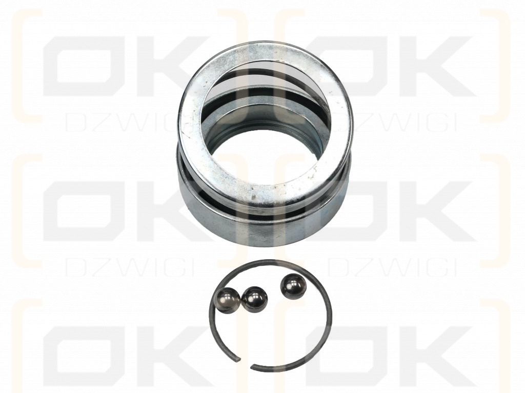 Kit de reparación de eje, anillo de horquilla 1 3/4" Serie R Waryński, Waryński