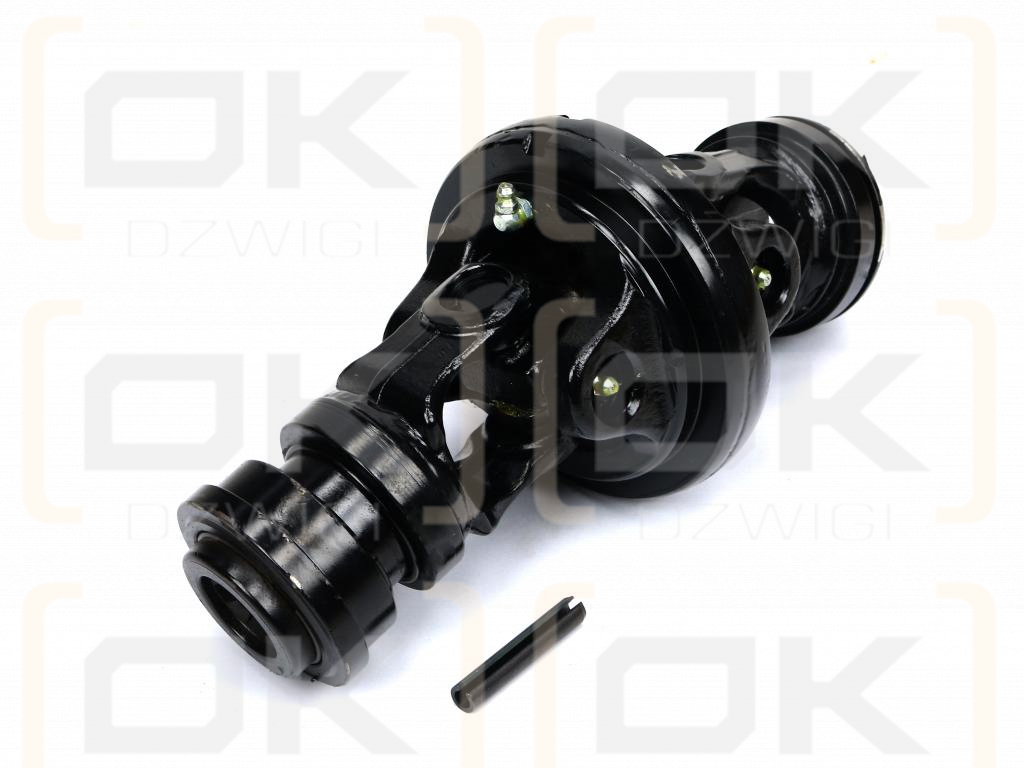 Articulación de gran ángulo, completa Eje serie 6R 7R 8R 9R para tubo 54X4 - 1 3/8 Z21, Waryński