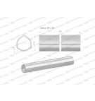 Rura zewnętrzna Seria 4R i 5R do wału 460 przegubowo-teleskopowego 51.5x3 mm 335 mm WARYŃSKI