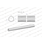 Rura wewnętrzna Seria 6R i 7R do wału 660 przegubowo-teleskopowego 45x5.5mm 505 mm WARYŃSKI