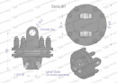 Kupplung, Reibwelle 1200Nm Serie 6R 1 3/4 - Z6, Waryński