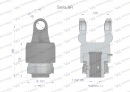 Clutch, one-way right shaft Series 8R 1 3/4 - Z6, Waryński