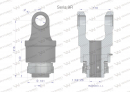 Clutch, one-way right shaft Series 9R 1 3/4 - Z6, Waryński