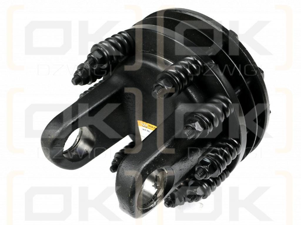 Sprzęgło cierne 4 tarczowe wału Seria 9R 1700Nm - 41x118 - 1 3/4 Z20 WARYŃSKI