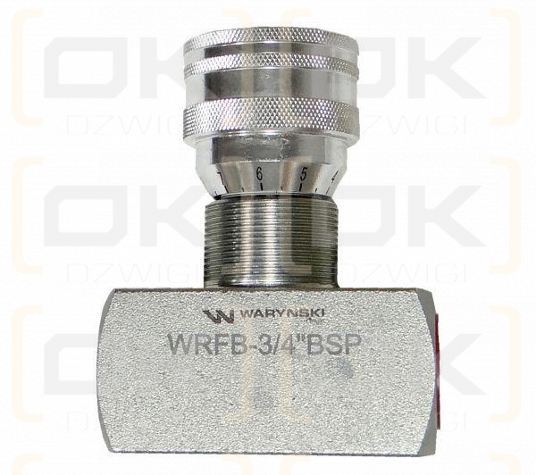 Zawór dławiący WRFB 90 3/4