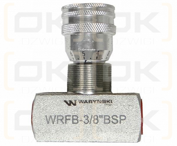 Zawór dławiący WRFB 90 3/8