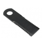 Nóż obrotowy rozdrabniacz słomy sieczkarnia uzębiony 165x50x5mm otwór 25 zastosowanie DS175 WARYŃSKI ( sprzedawane po 25 )