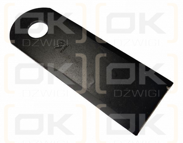 Nóż obrotowy rozdrabniacz słomy sieczkarnia Bizon DYMINY/ŻUKOWO szerokość 60mm fi-22 WARYŃSKI ( sprzedawane po 25 )