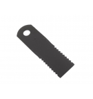 Nóż, obrotowy rozdrabniacz słomy sieczkarnia 173x50x3mm otwór 18 zastosowanie 065294 525100 Claas WARYŃSKI, Waryński