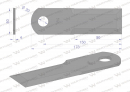 Nóż obrotowy rozdrabniacz słomy sieczkarnia gładki 173x50x4mm otwór 20 zastosowanie 755786 Claas WARYŃSKI ( sprzedawane po 25 )