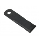 Nóż obrotowy rozdrabniacz słomy sieczkarnia uzębiony 173x50x4mm otwór 18 zastosowanie 322326450 Lavwerda Fendt MF WARYŃSKI ( sprzedawane po 25 )