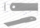 Nóż obrotowy rozdrabniacz słomy sieczkarnia uzębiony 173x50x4mm otwór 18 zastosowanie 84441392 New Holland WARYŃSKI ( sprzedawane po 25 )