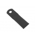 Nóż, obrotowy rozdrabniacz słomy sieczkarnia 173x50x4mm otwór 18 zastosowanie 600174 John Deere MF New Holland WARYŃSKI, Waryński