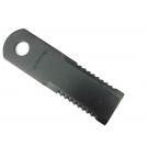 Nóż, obrotowy rozdrabniacz słomy sieczkarnia uzębiony 173x50x4.5mm otwór 20 zastosowanie 84068444 New Holland WARYŃSKI, Waryński