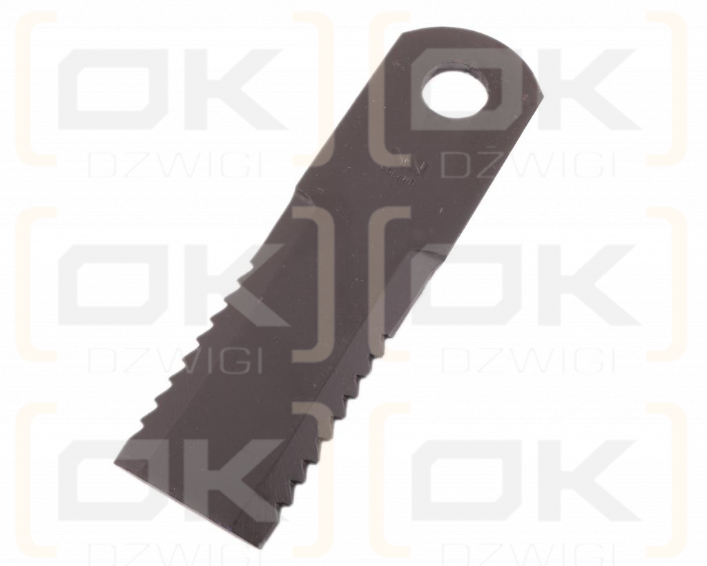 Nóż obrotowy rozdrabniacz słomy sieczkarnia 173x50x5mm otwór 20 zastosowanie 87318316 New Holland WARYŃSKI ( sprzedawane po 25 )