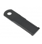 Nóż obrotowy rozdrabniacz słomy sieczkarnia uzębiony 175x50x5mm otwór 20 zastosowanie Z105500 John Deere WARYŃSKI ( sprzedawane po 25 )