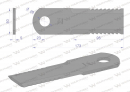 Nóż, obrotowy rozdrabniacz słomy sieczkarnia 173x50x5mm otwór 20 zastosowanie 87318316 New Holland WARYŃSKI, Waryński