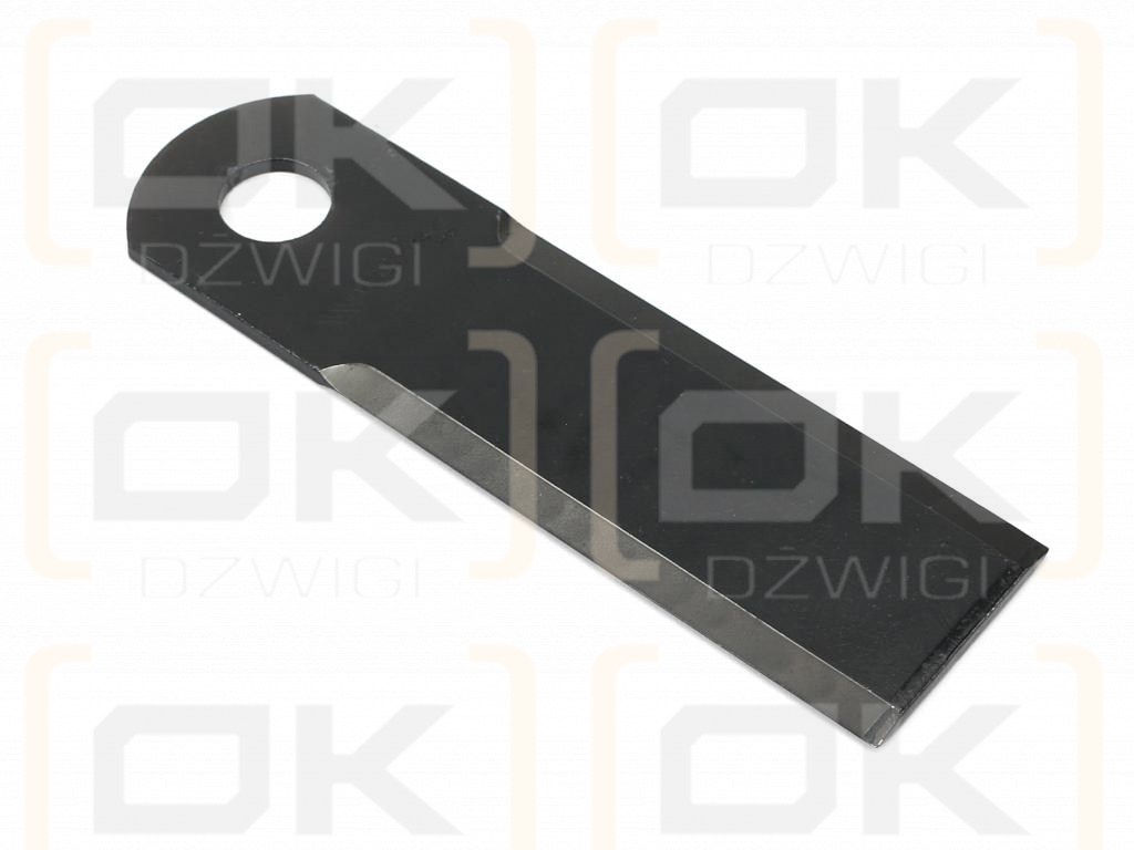 Nóż obrotowy rozdrabniacz słomy sieczkarnia gładki 175x50x3.5mm otwór 20 zastosowanie HF41348 WARYŃSKI ( sprzedawane po 25 )