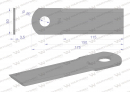 Nóż obrotowy rozdrabniacz słomy sieczkarnia gładki 175x50x3.5mm otwór 20 zastosowanie HF41348 WARYŃSKI ( sprzedawane po 25 )